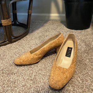 Unique Amalfi Block Heel Pumps